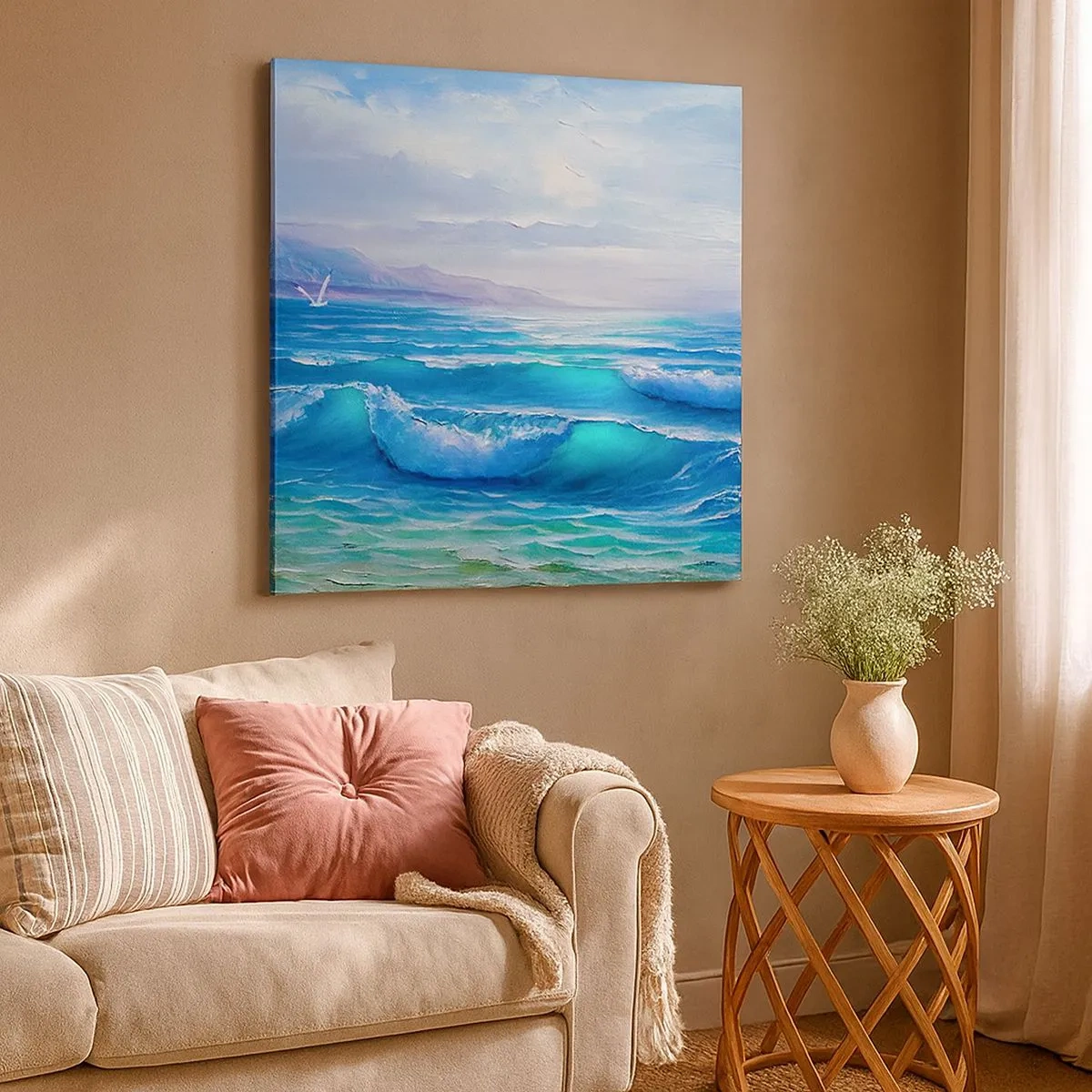 Obraz na plátne - Prináša ukojenie - 30x30 cm