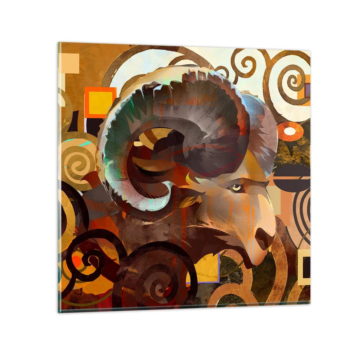 Obraz na skle - Mágia - náboženstvo - rituály - 50x50 cm