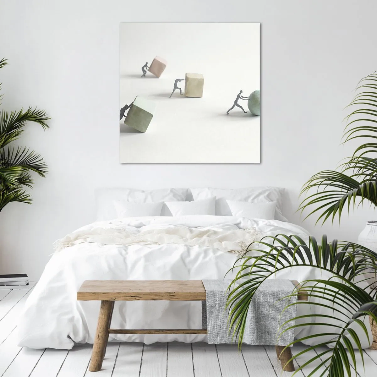 Obraz na plátne - Život samotný - 50x50 cm