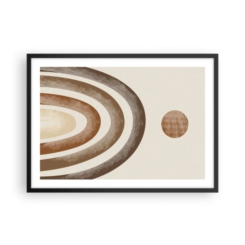 Plagát v čiernom ráme - V ďalekej galaxii - 70x50 cm