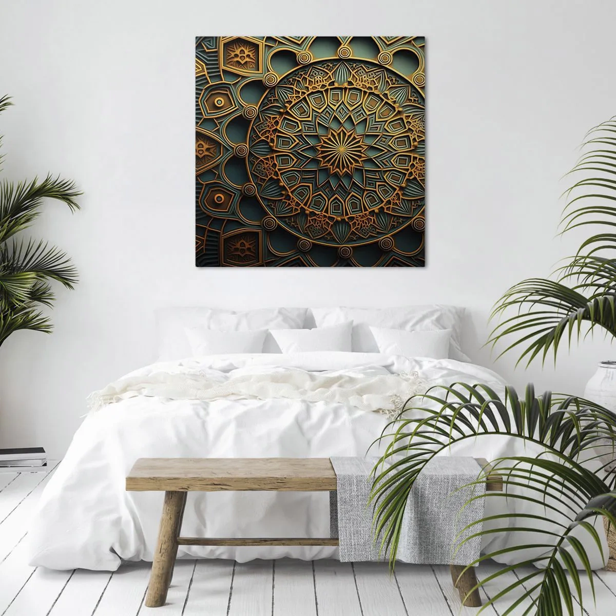 Obraz na plátne - V arabskom štýle - 70x70 cm