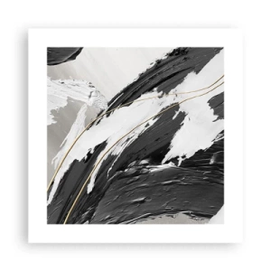 Plagát - Veľkorysá abstrakcia - 40x40 cm