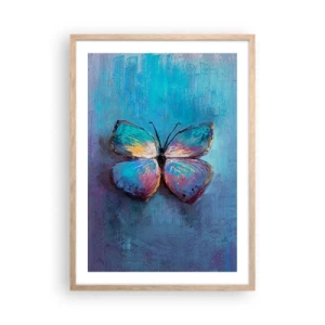 Plagát v ráme zo svetlého duba - V celej svojej kráse - 50x70 cm