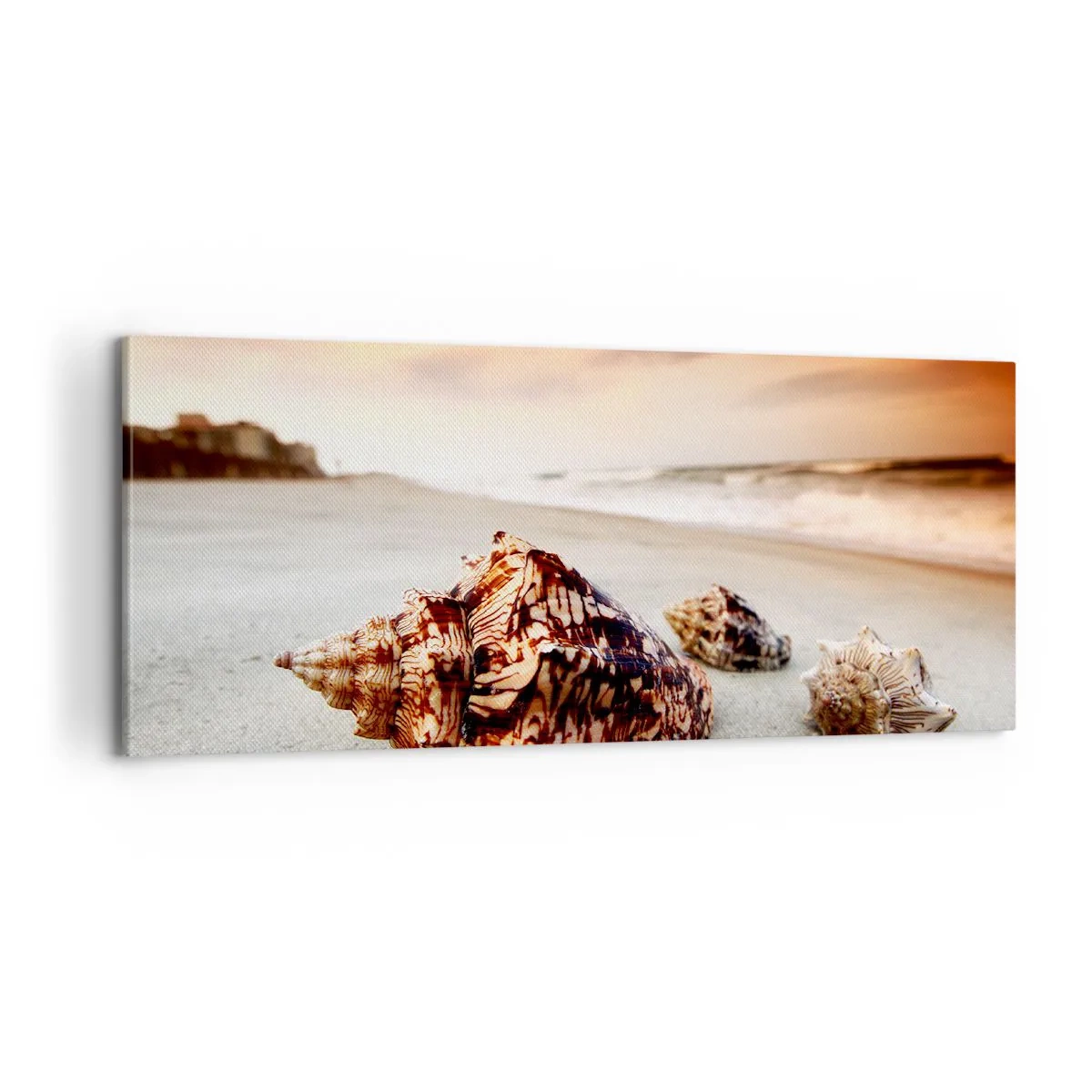 Obraz na plátne - Vyhnankyne vĺn - 100x40 cm