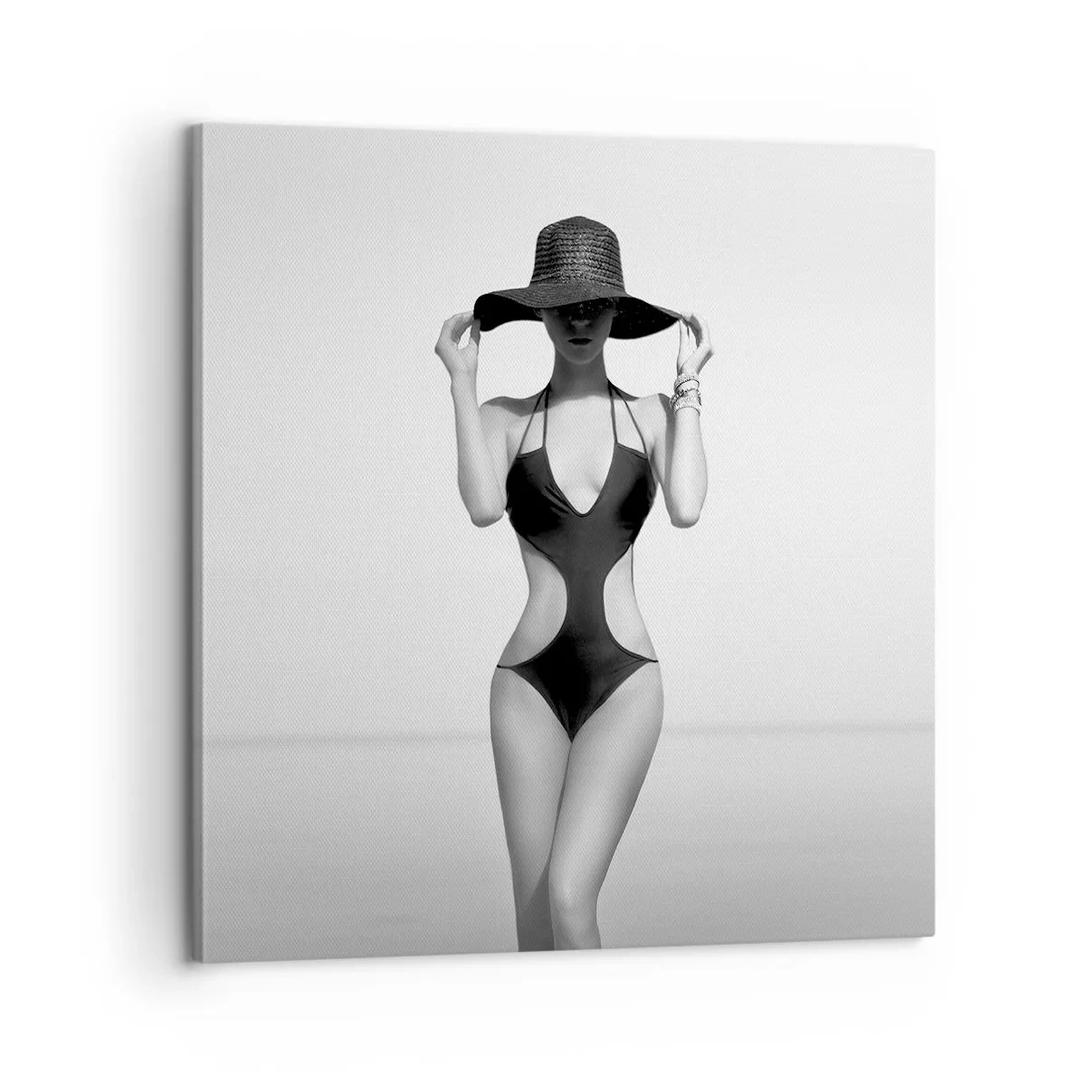 Obraz na plátne - Volám sa: Elegancia - 60x60 cm