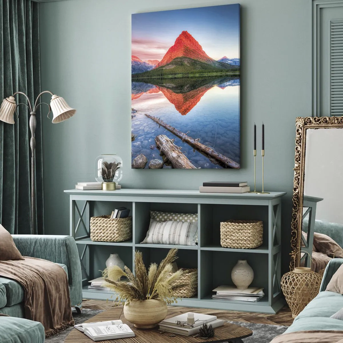 Obraz na plátne - Teplo a chlad - 70x100 cm