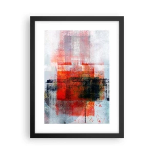 Plagát v čiernom ráme - Žiariaca kompozícia - 30x40 cm