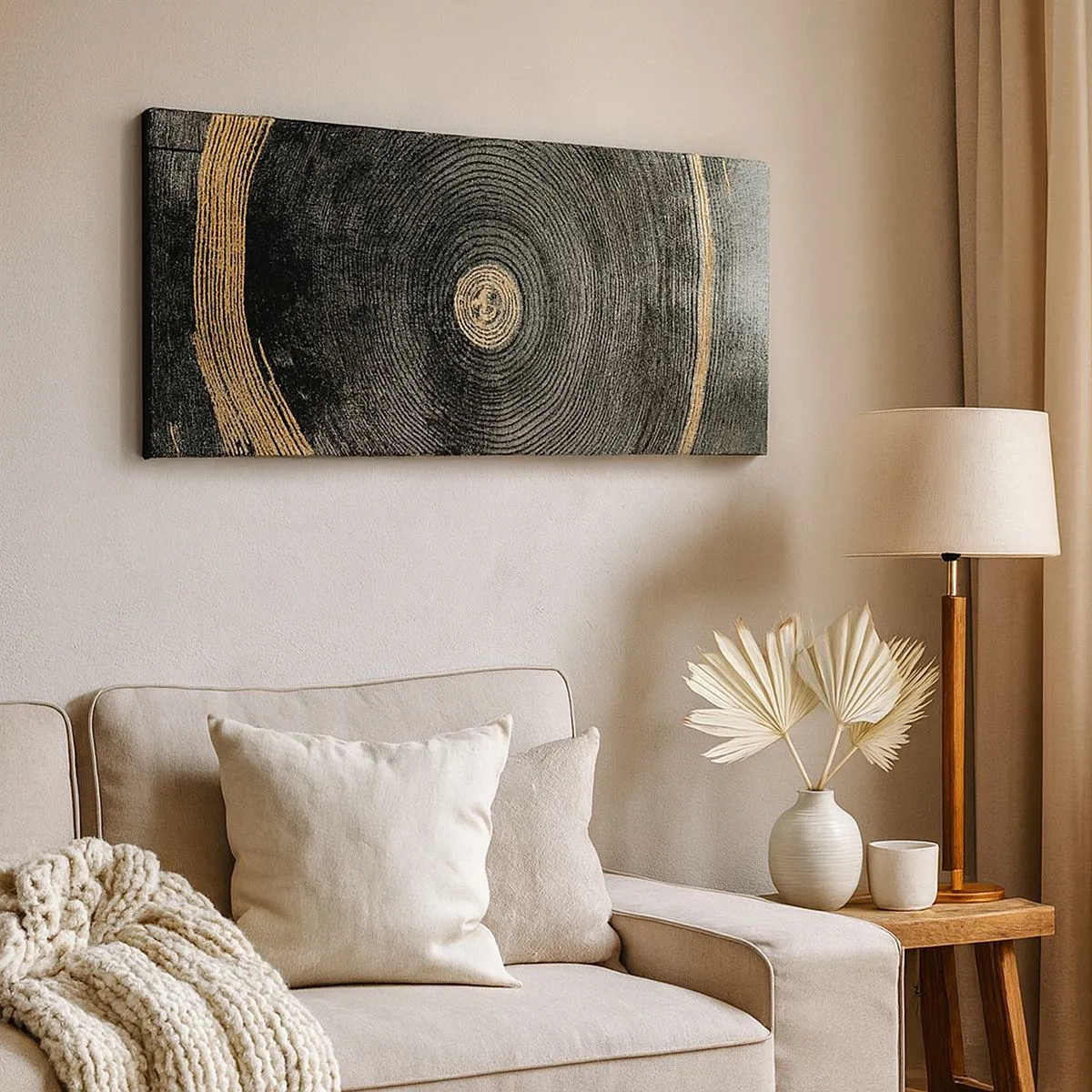 Obraz na plátne - Zmena a trvanie - 100x40 cm