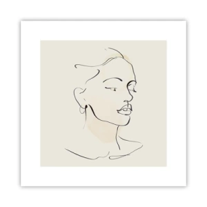 Plagát - Výrazným ťahom - 30x30 cm