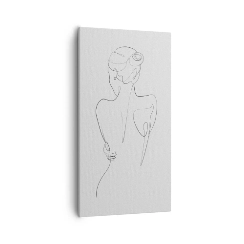 Obraz na plátne - Hudba tela - 55x100 cm