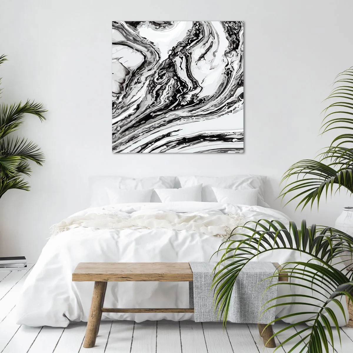 Obraz na plátne - Na začiatku bol chaos - 60x60 cm