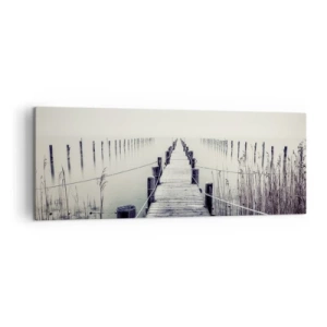 Obraz na plátne - Ponor sa do pokoja - 140x50 cm