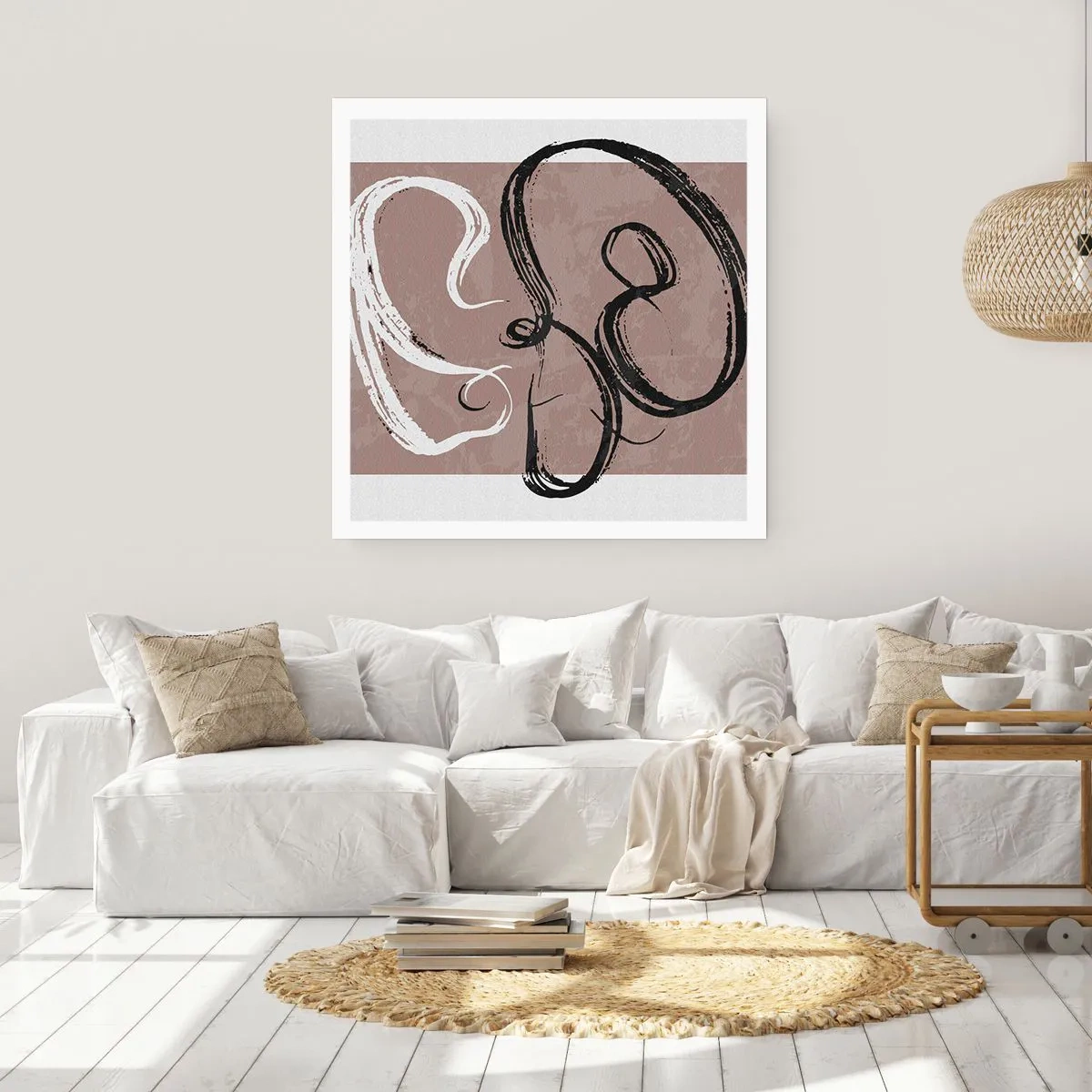 Plagát - Kompozícia – hľadanie úplnosti - 50x50 cm