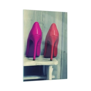 Obraz na skle - Prechádzkou po dúhe - 80x120 cm