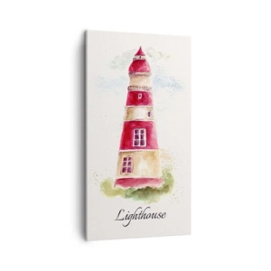 Obraz na plátne - Tu je vždy počasie - 45x80 cm