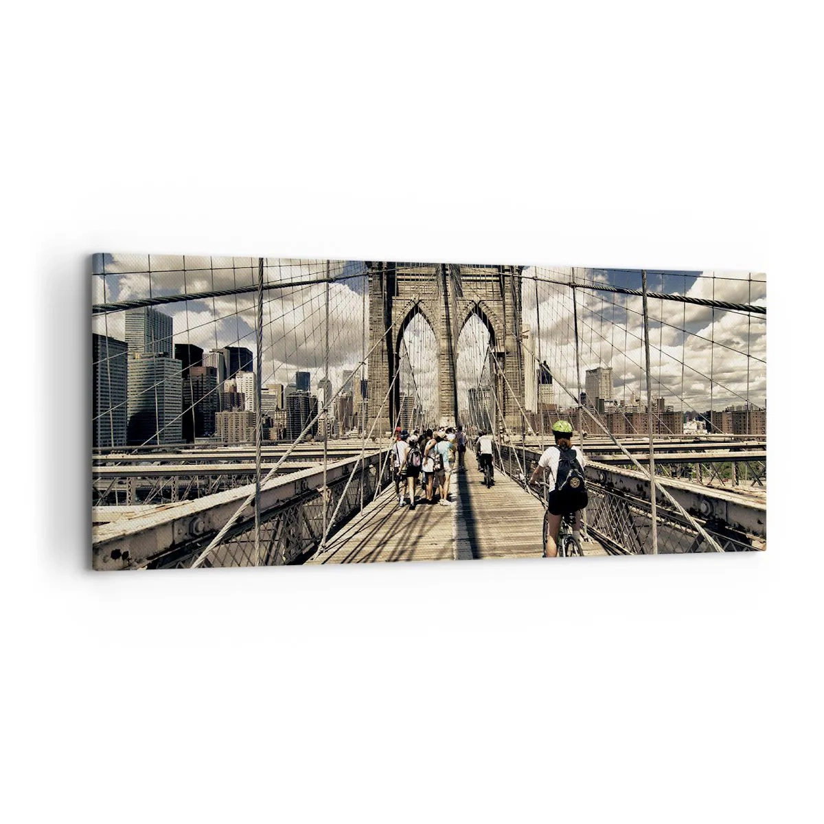 Obraz na plátne - Priamo do srdca mesta - 120x50 cm