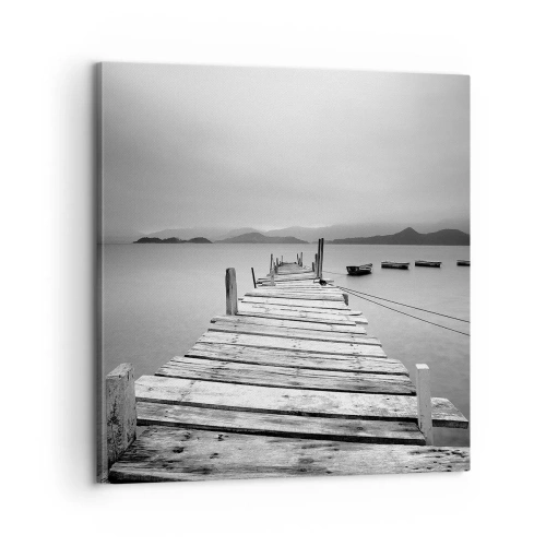 Obraz na plátne - Za horami, za morom  - 60x60 cm