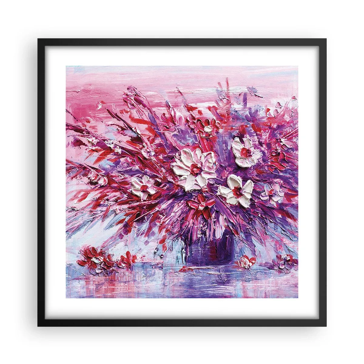 Plagát v čiernom ráme - Nevinnosť a vášeň - 50x50 cm