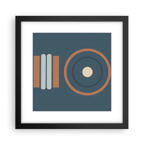 Plagát v čiernom ráme - Podstata vecí - 30x30 cm