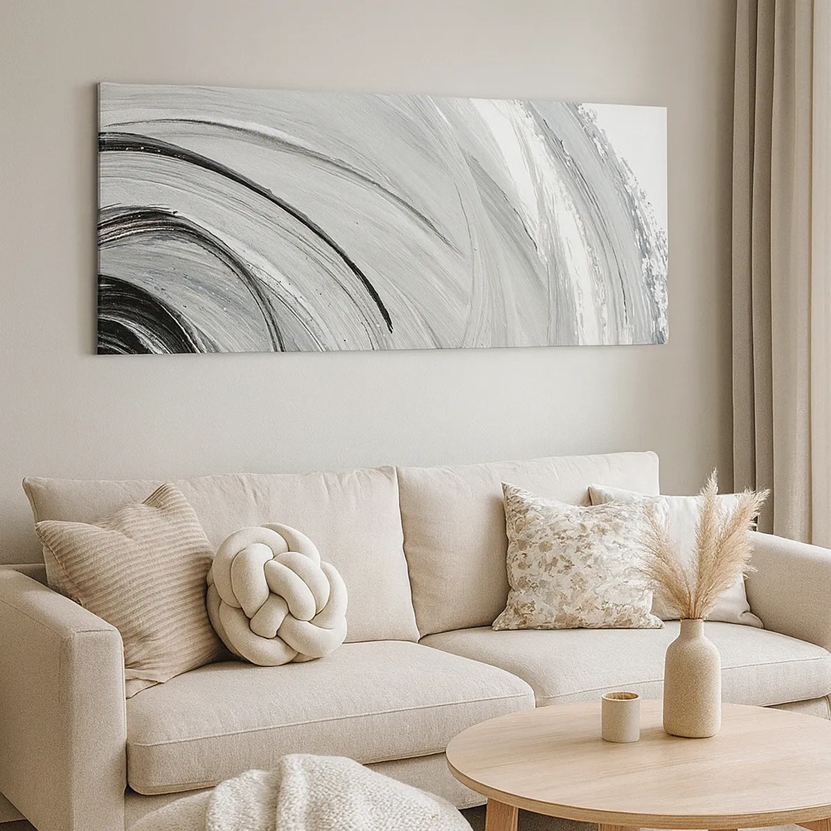 Obraz na plátne - Orbitálna kompozícia - 30x30 cm