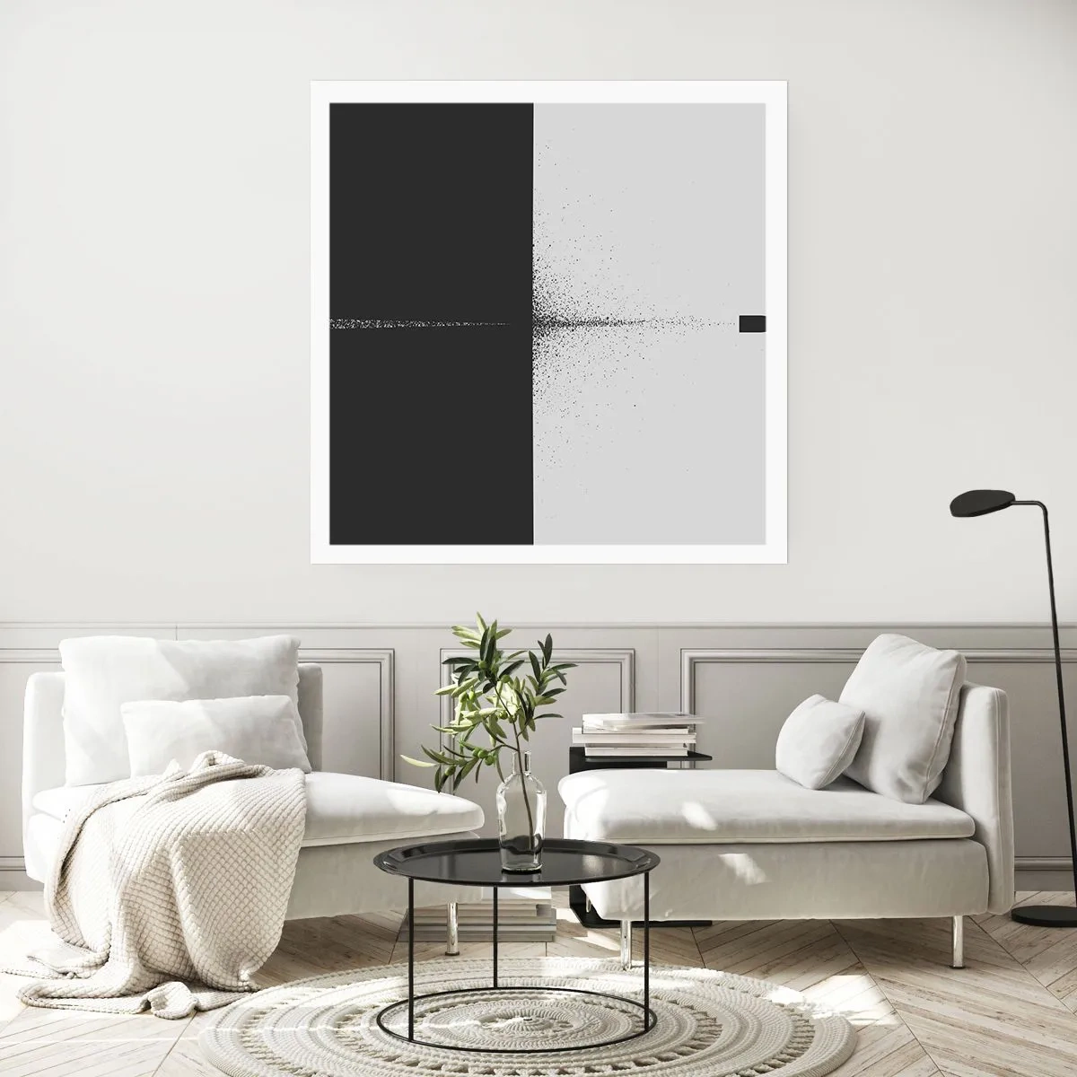 Plagát - Priamo k cieľu - 60x60 cm