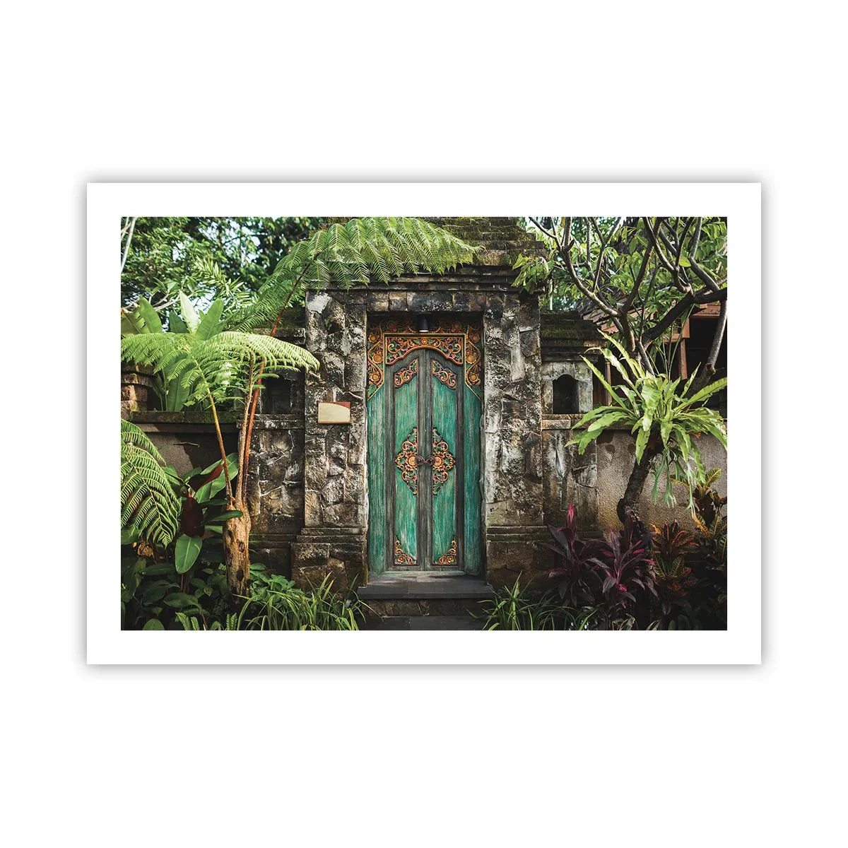 Plagát - Dvere do exotického sveta - 70x50 cm