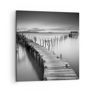 Obraz na plátne - Pokoj zabudnutého brehu - 50x50 cm