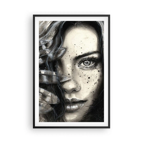 Plagát v čiernom ráme - Divoká krása - 61x91 cm