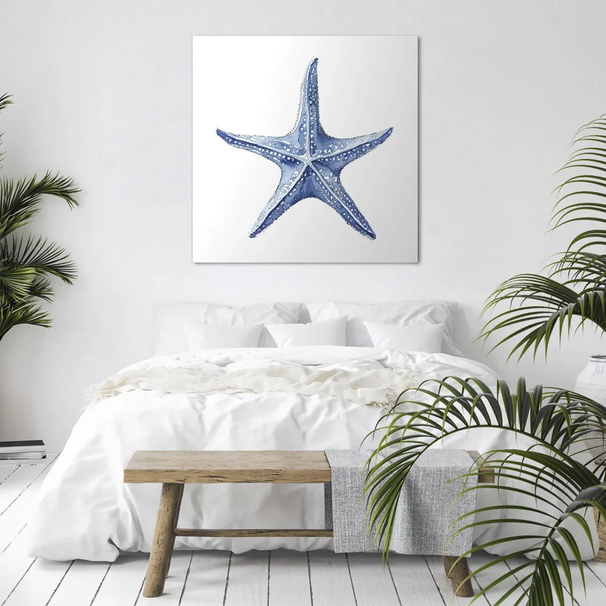 Obraz na plátne - Hviezda mora - 40x40 cm