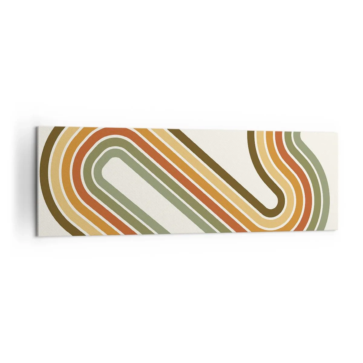 Obraz na plátne - Kľučkovanie do cieľa - 160x50 cm