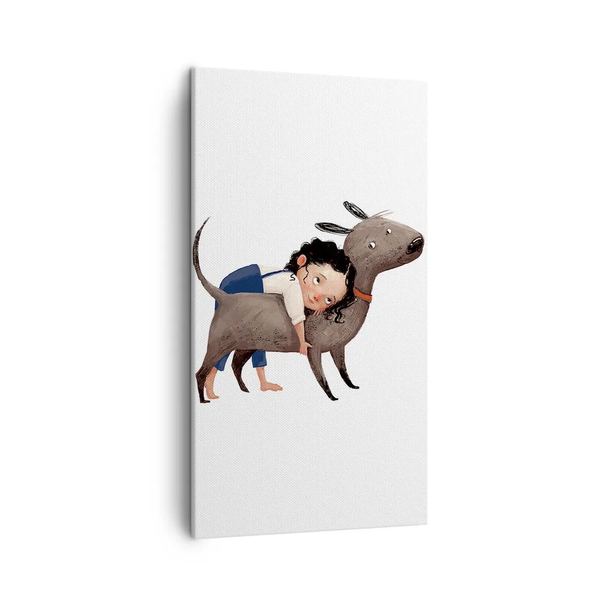 Obraz na plátne - Najlepší priatelia - 45x80 cm