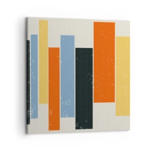 Obraz na plátne - Záznam hudby - 50x50 cm