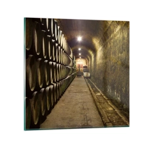 Obraz na skle - Je dobré si oddýchnuť - 70x70 cm