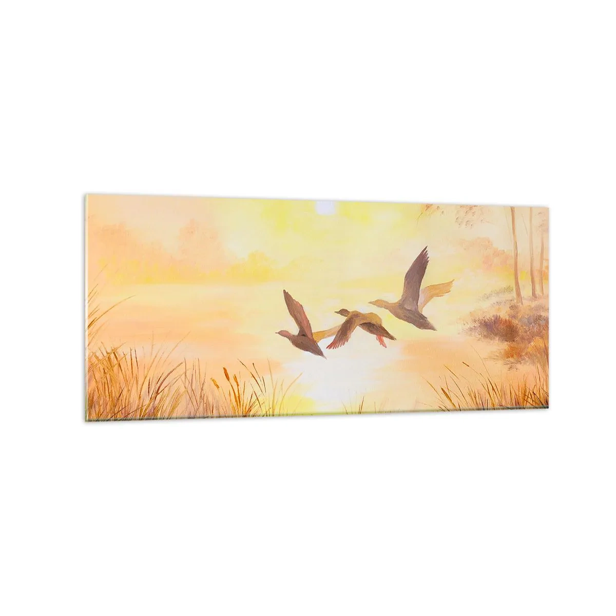 Obraz na skle - Začiatok ďalekej cesty - 120x50 cm