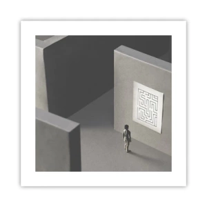 Plagát - Kde to ale som? - 40x40 cm