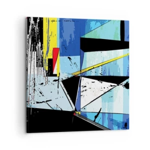 Obraz na plátne - Pozerať sa na svet z uhla… - 60x60 cm