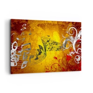 Obraz na plátne - Nech znie hudba - 120x80 cm