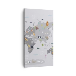 Obraz na plátne - Povedz mi, odkiaľ si... - 55x100 cm
