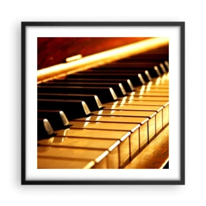 Plagát v čiernom ráme - Neobmedzené možnosti - 50x50 cm