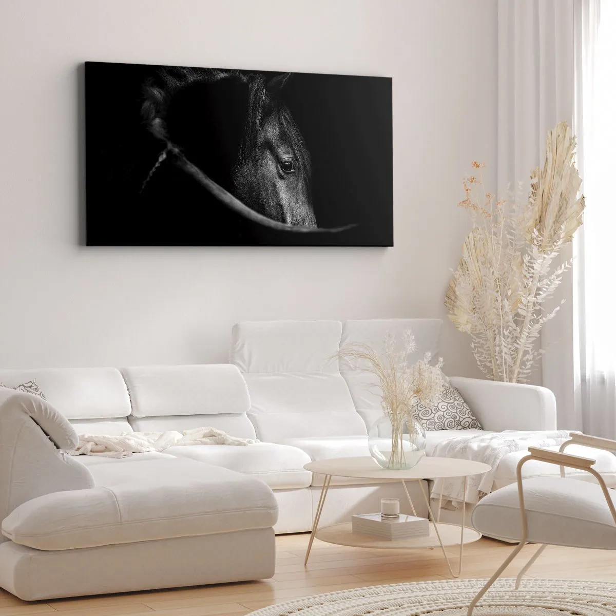 Obraz na plátne - Čierny knieža - 100x40 cm