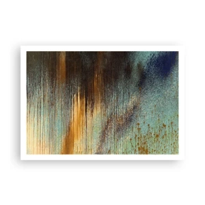 Plagát - Nenáhodná farebná kompozícia - 100x70 cm