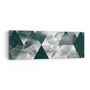 Obraz na plátne - Krištáľová perspektíva - 90x30 cm