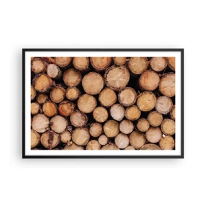 Plagát v čiernom ráme - Nový začiatok - 91x61 cm