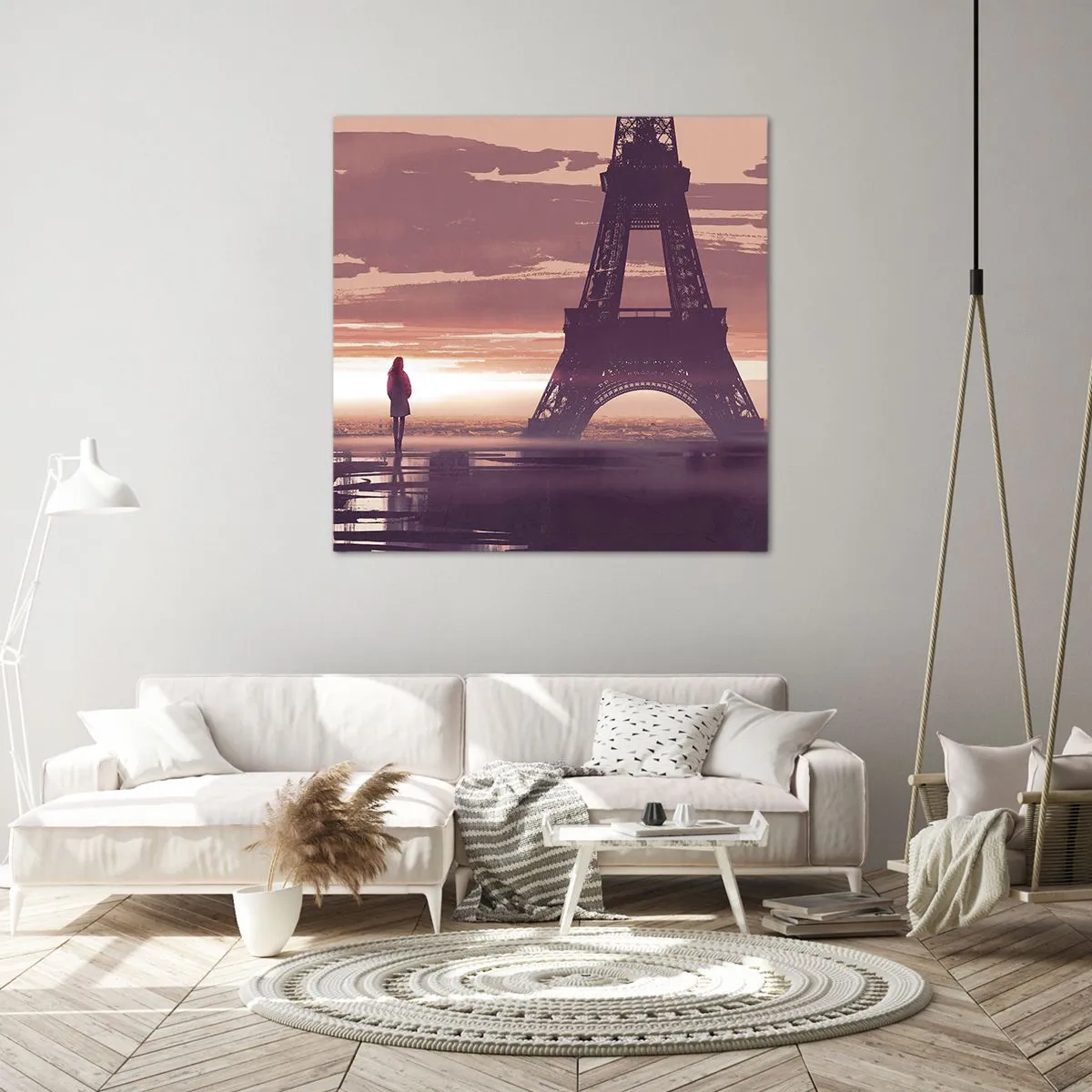 Obraz na plátne - Iba tie dve - 70x70 cm