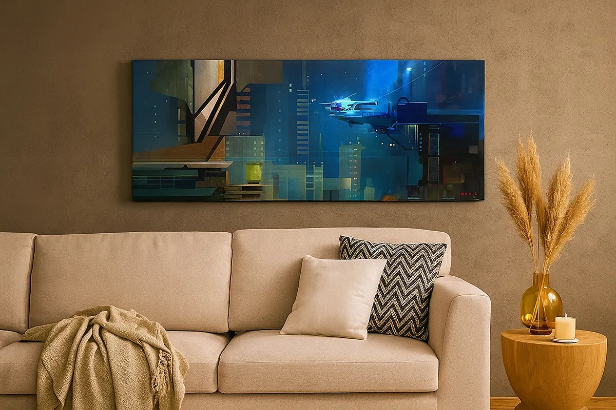 Obraz na plátne - V blízkej budúcnosti - 30x30 cm