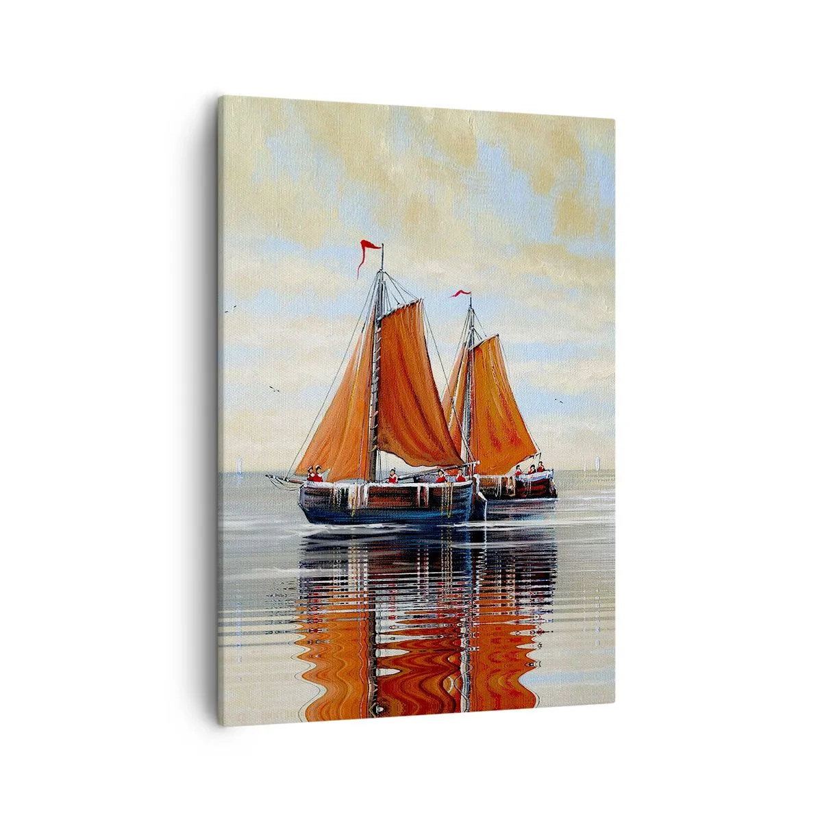 Obraz na plátne - Pluj, námorník… - 50x70 cm