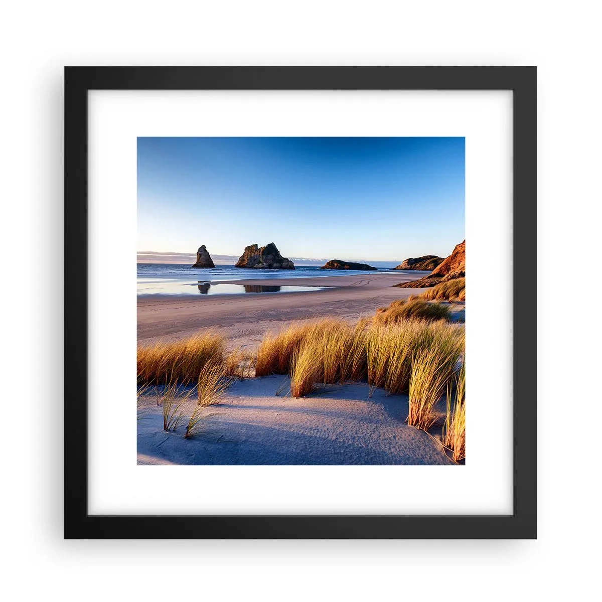 Plagát v čiernom ráme - Pre hľadačov pokoja - 30x30 cm