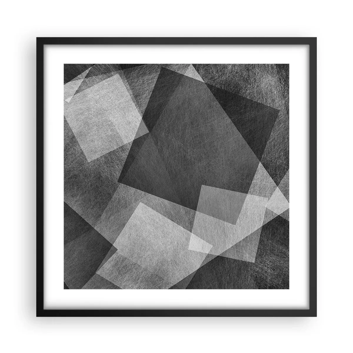 Plagát v čiernom ráme - Odveký symbol trvalosti a poriadku - 50x50 cm