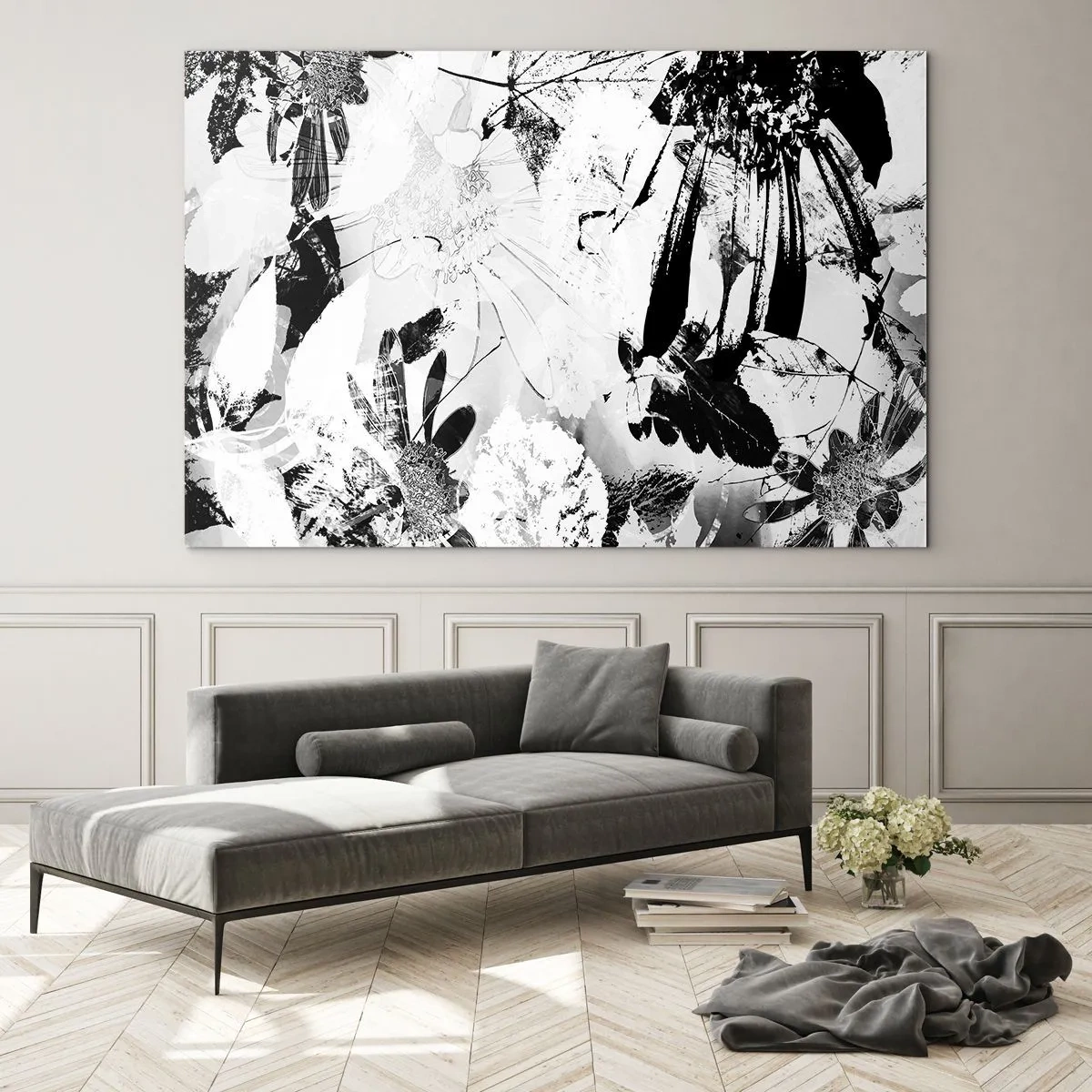 Obraz na skle - Jeseň v negatíve - 120x80 cm