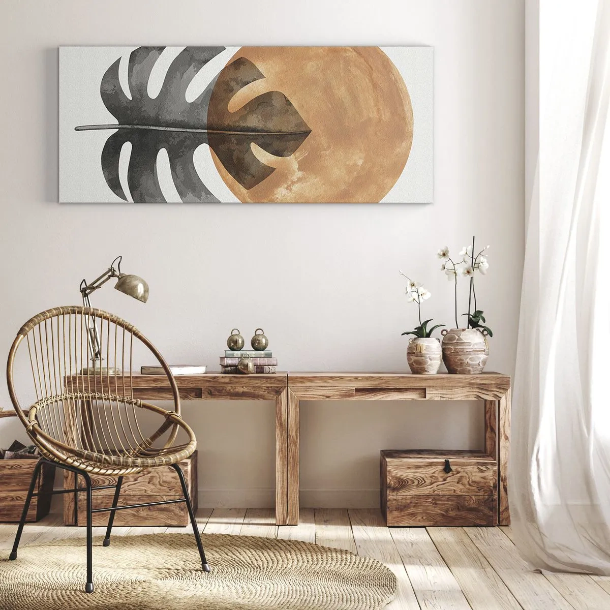 Obraz na plátne - Vždy slnko - 140x50 cm